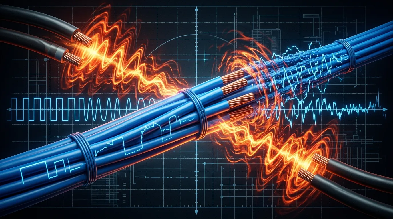 EMI and Crosstalk: Diagnosing Signal Degradation in Low-Voltage Runs