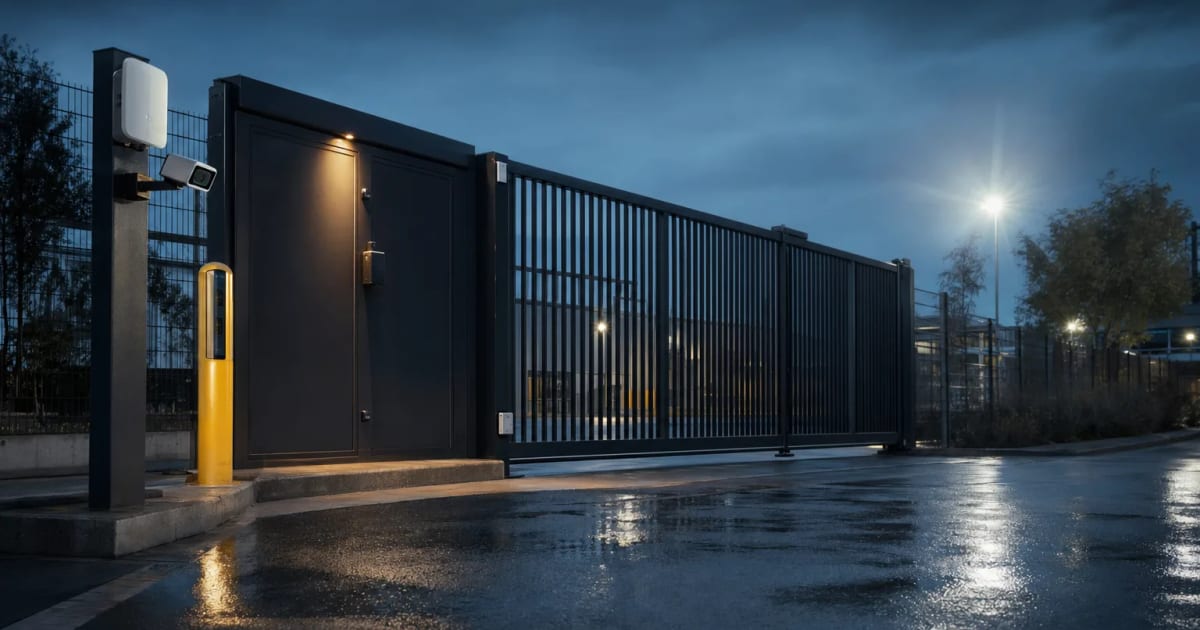 Commercial Entry Gates & Perimeter Access | ZEI Intelligent Infrastructure